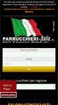 Mobile Screenshot of iparrucchieri.net